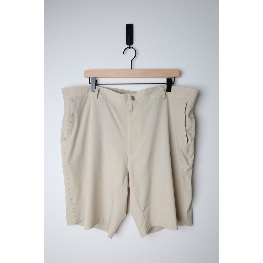 Peter Millar Shorts Men 40 Beige Crown Crafted Stealth Performance Golf Stretch